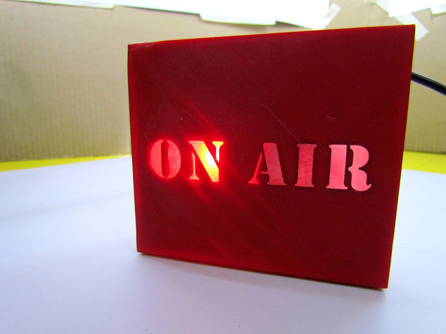  IOT On Air Sign