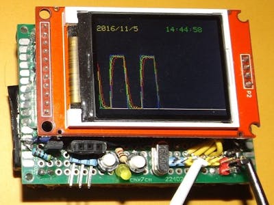 Arduino: 4-Ch Wave'O-Scope/Data Logging Voltmeter (EEPROM)