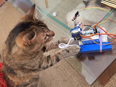LaserCat - IoT With NodeMCU and Blynk