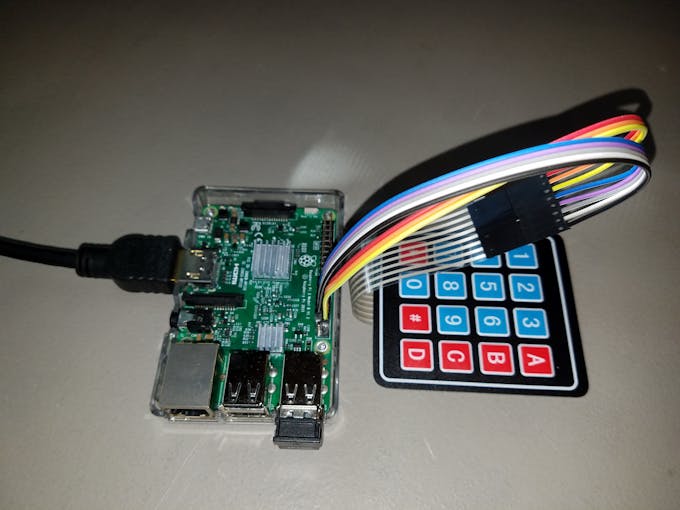 4x4 Matrix Keypad with a Raspberry Pi and C# - Hackster.io