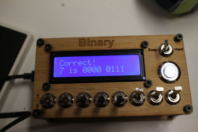 Binary Game Arduino Project Hub 2910