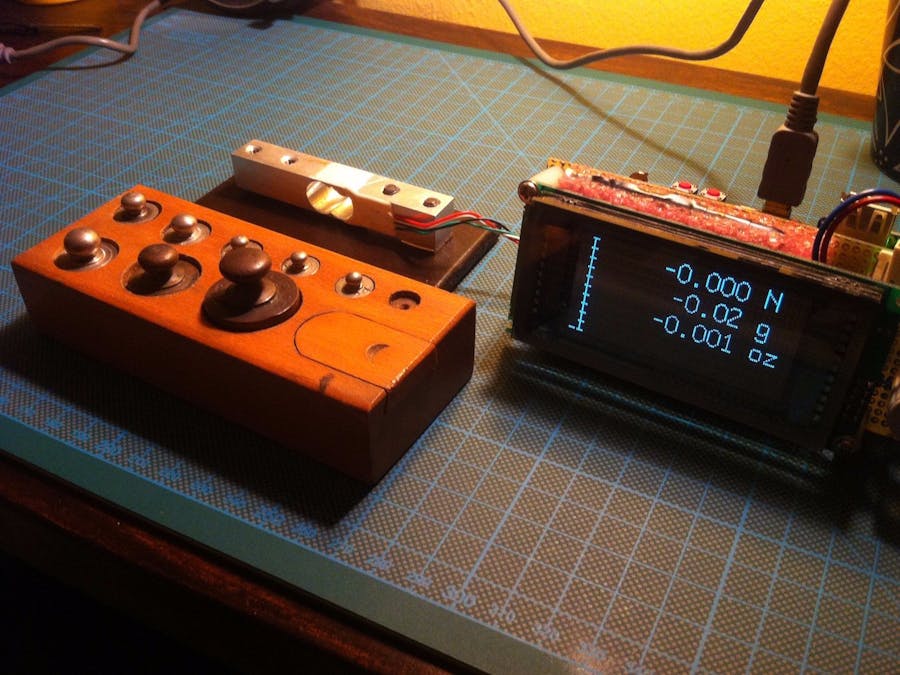 Arduino-based Digital Scale with HX711 and VFD Display 