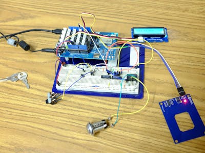 RFID Machine Access Control System