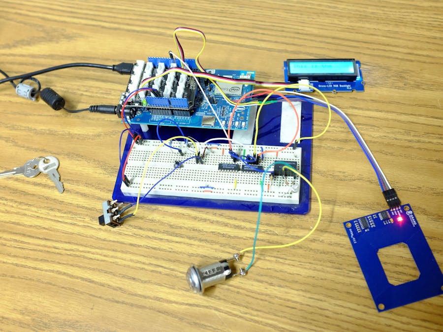 RFID Machine Access Control System