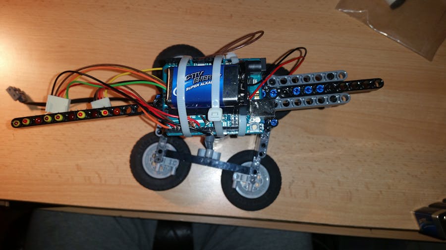 Easy Spectrum Display Arduino and Lego