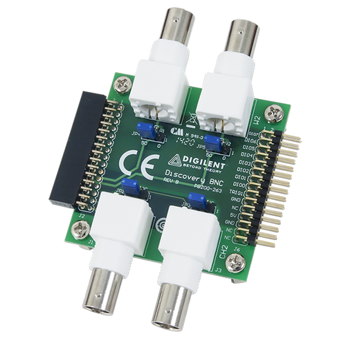 BNC Adapter Board for the Analog Discovery