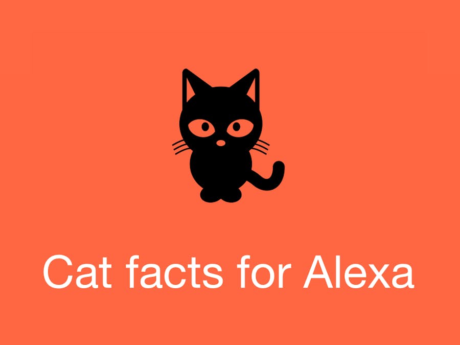 Cat facts for Alexa