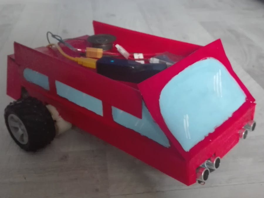 Remote Controlled Robot With An Android App Arduino Project Hub