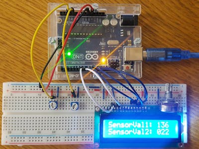 Displaying Sensor Values on LCD