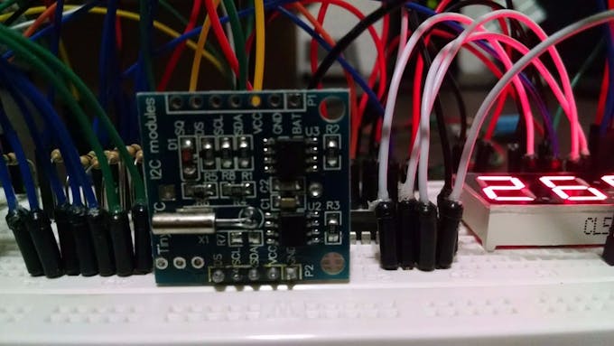 Digital Clock with Arduino, RTC and Shift Register 74HC595 - Hackster.io