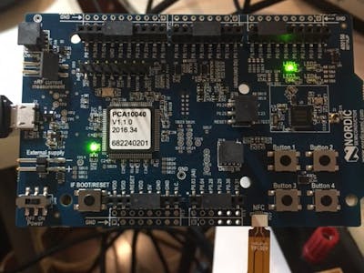 LED Chaser: Programming the nRF52-DK with Mbed