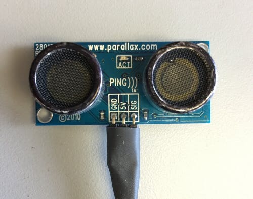 Ping Distance Sensor with Attached Cable