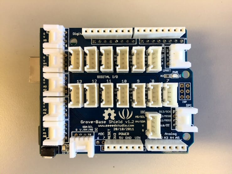 Grove Shield Atop the Uno