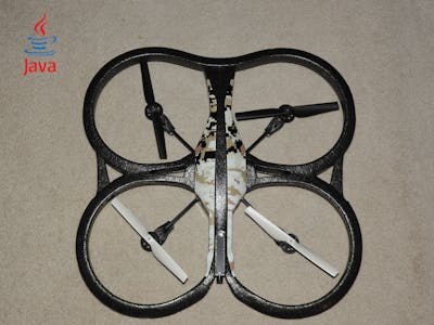 AR Drone with a little Java