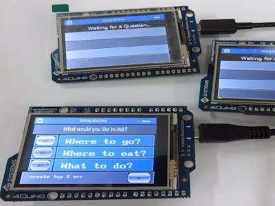 Voting Machine featuring 4Duino-24