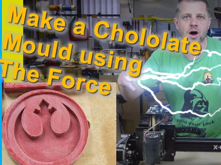 Star Wars Chocolate Mould with X Carve CNC