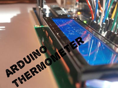 Making LCD Thermometer With Arduino And LM35/36