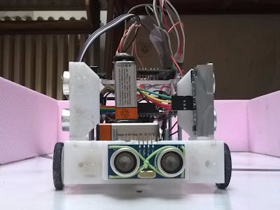 Arduino robot PoliArdo - Maze solver