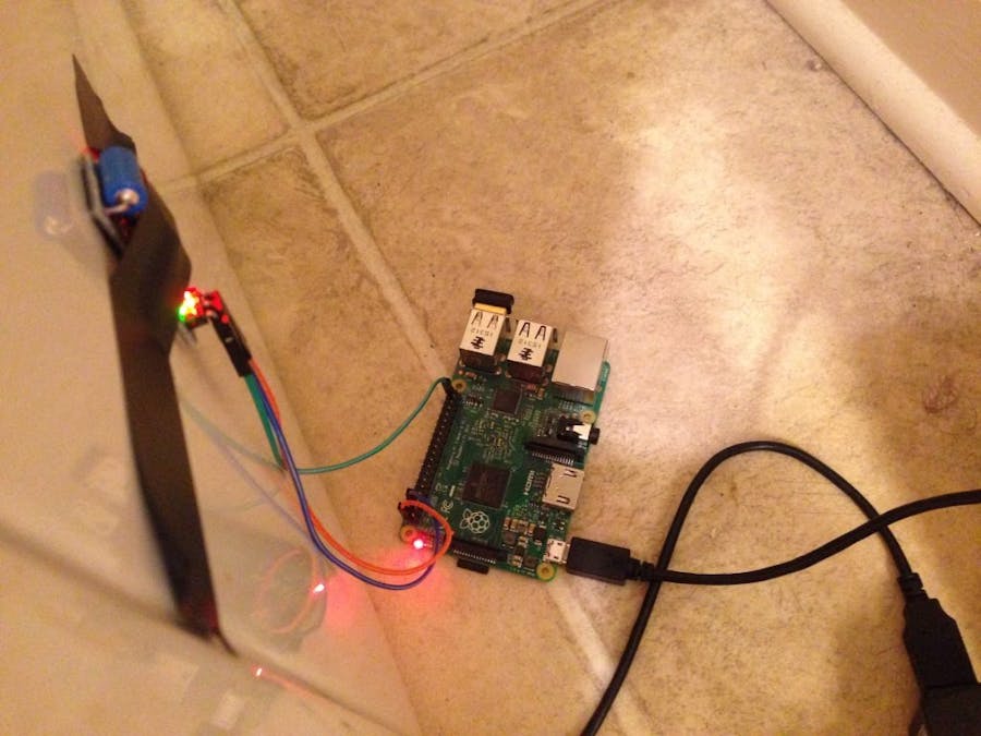 Web Enabled Dryer Monitor for the Raspberry Pi