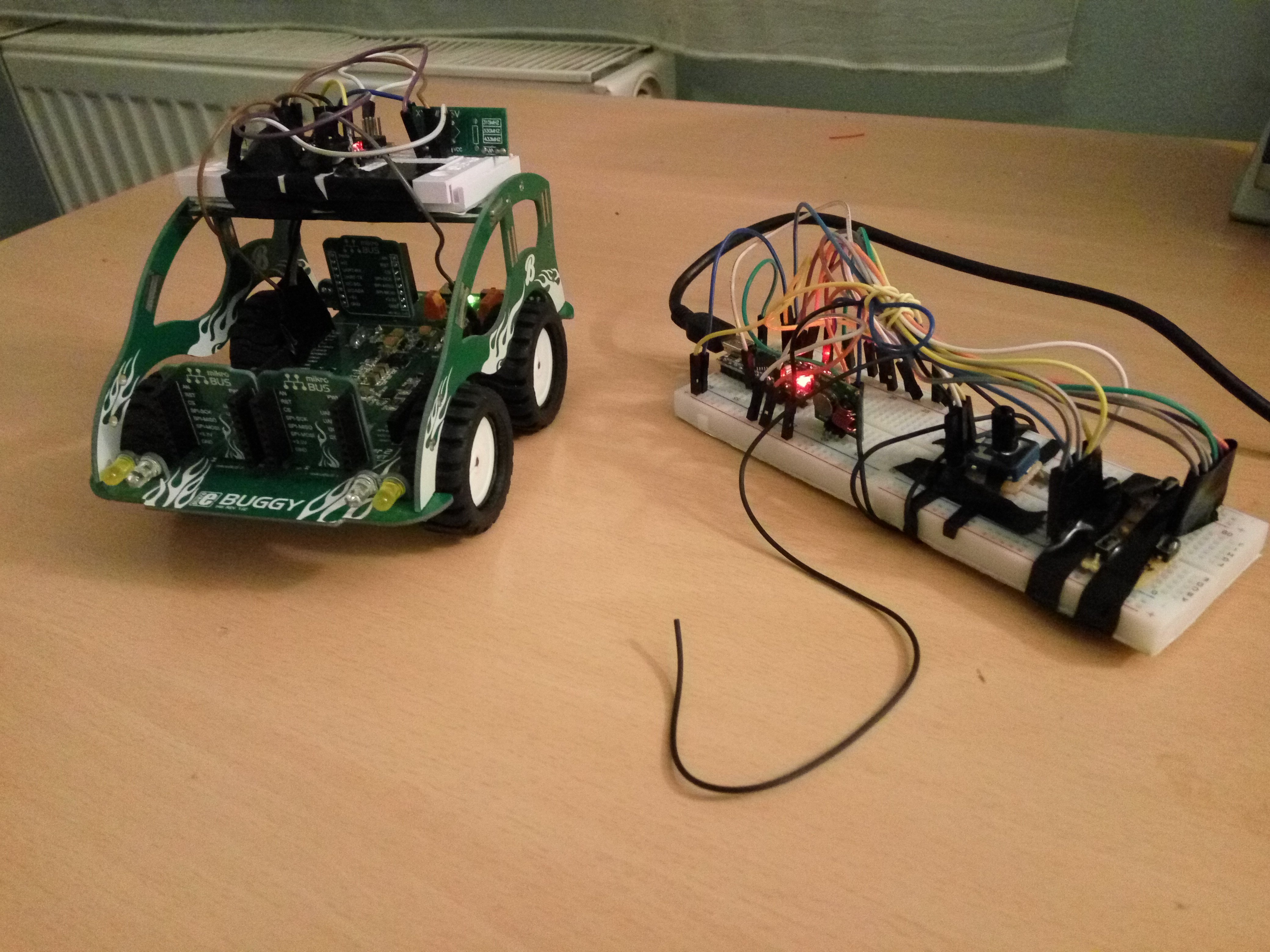 arduino based rf controlled robot