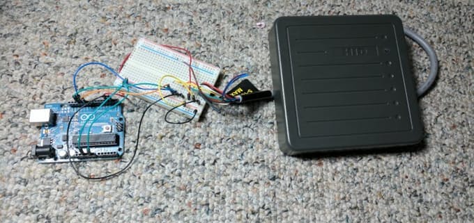 Hid Prox Rfid To Arduino Arduino Project Hub