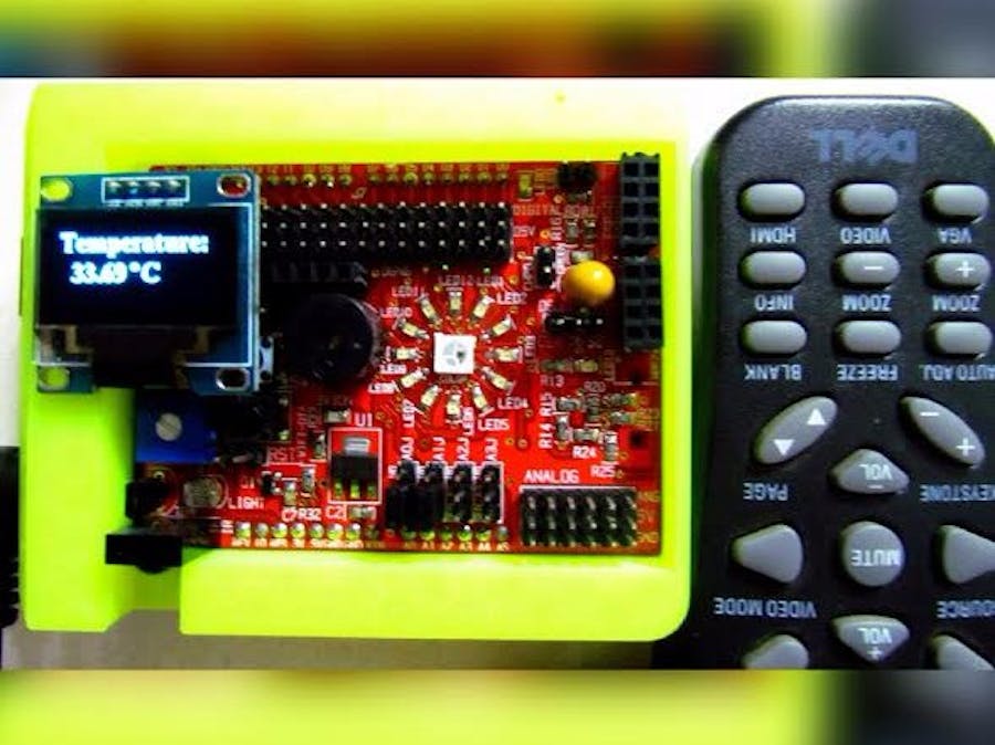   IR Remote control idiotware shield 