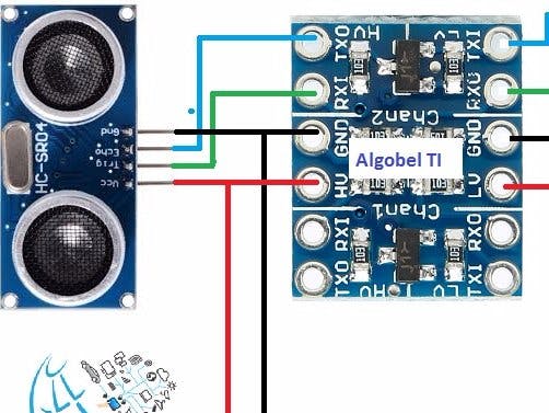 diagram auto of level NodeMcu development board Connect Sensor Ultrasonic to diagram auto of level NodeMcu development board Connect Sensor Ultrasonic to