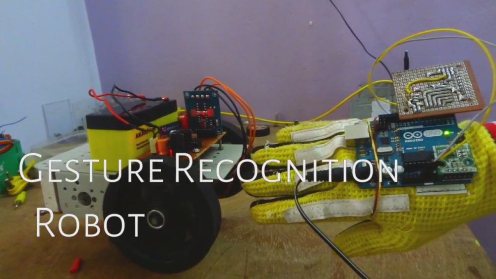 hand controlled robot