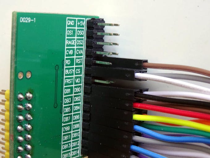 Connect AD7606 8 Channel 16 Bit ADC in 16 Bit Parallel Mode - Arduino ...