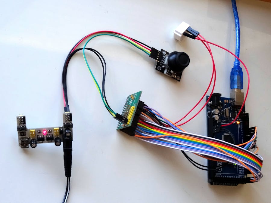 Connect AD7606 8 Channel 16 Bit ADC in 16 Bit Parallel Mode