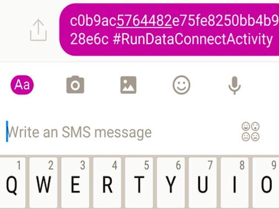 Run an IBM Data Connection Activity via SMS