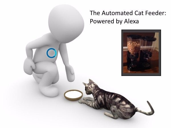 Alexa Powered Automated Cat Feeder