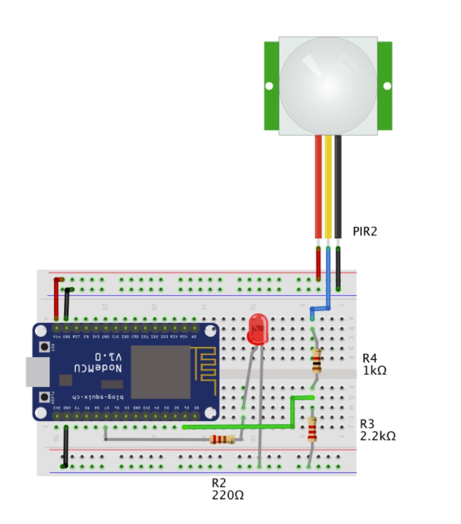 IoT Motion Detector With NodeMCU And BLYNK - Hackster.io