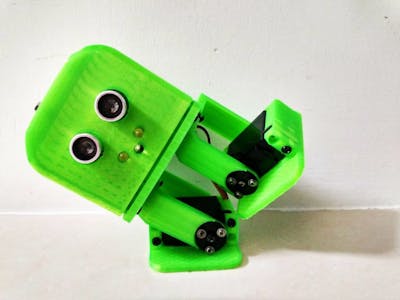Tito - Arduino UNO 3D-printed robot