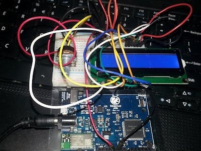 Esquilo Air and 1602A LCD Tutorial
