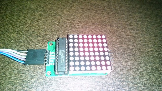 LED Matrix Module with MAX7219