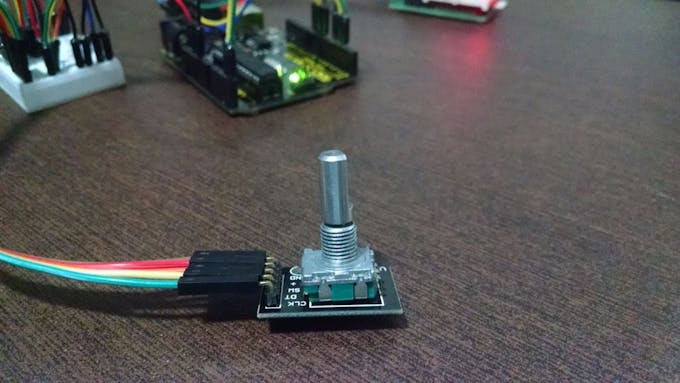 Rotary Encoder with push-button