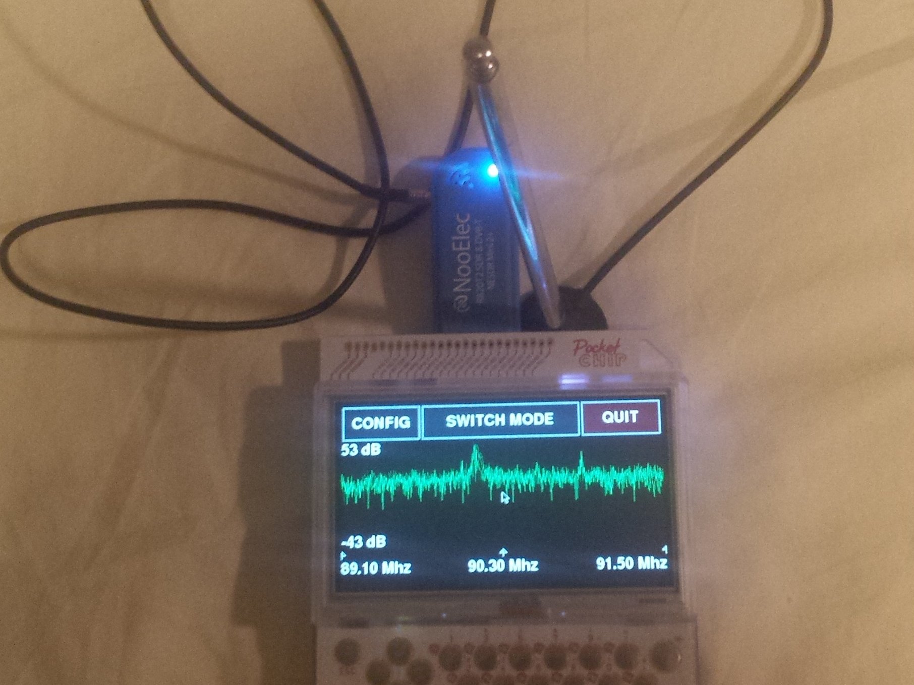 Pocket CHIP Spectrum Analyzer Using SDR Hackster.io