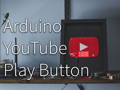 Arduino YouTube Play Button