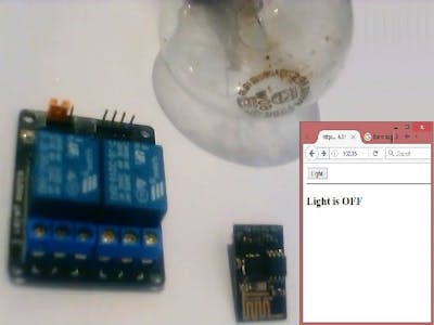 Begin Home Automation: Only ESP8266