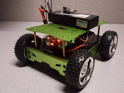 Arduino101 BLE Autonomous Rover