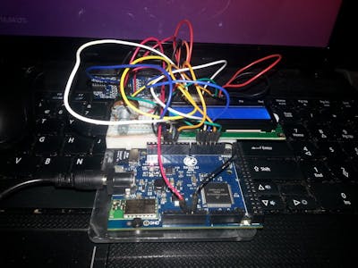 Esquilo Air & HC-SR04 + 1602 LCD Tutorial