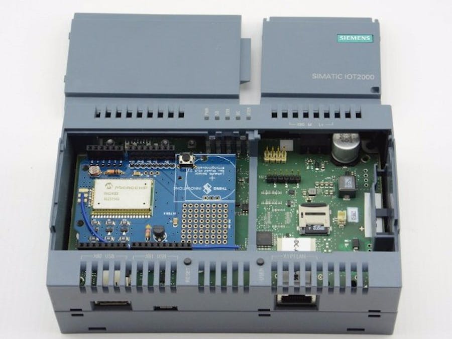 Python and LoRaWAN on the Siemens IoT2020