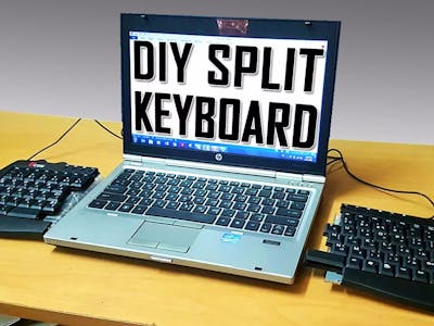 Make An Ergonomic Split Keyboard For $20