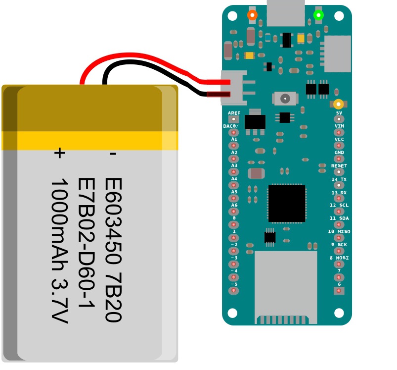 arduino measure battery voltage