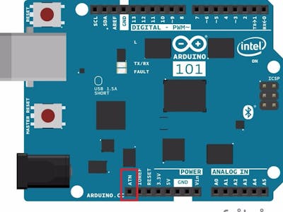 The ATN pin on the Arduino (Genuino) 101