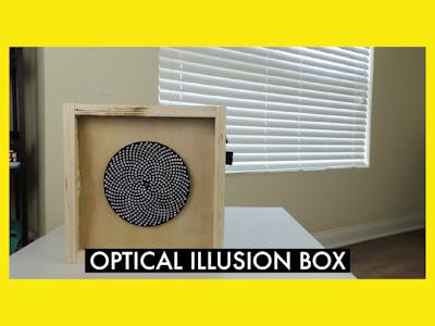 illusion optical box phenakistoscope hackster built phyllotaxis puzzle tell say give them