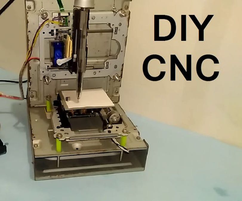 Arduino Based Mini Cnc 2d Plotter Arduino Project Hub