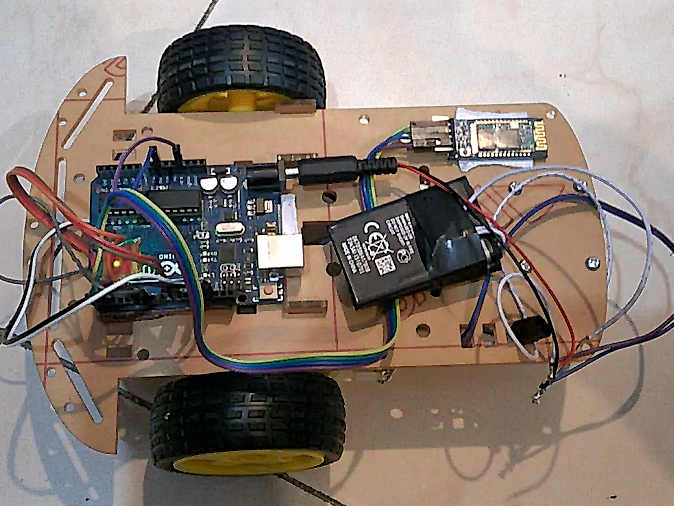 smartphone controlled car