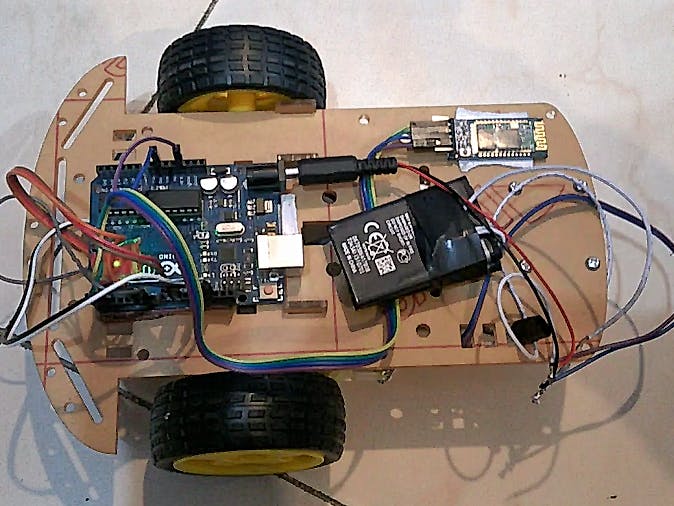 Smartphone Controlled Car with Proportional Speed Control